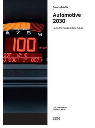 Automotive 2030; IBM