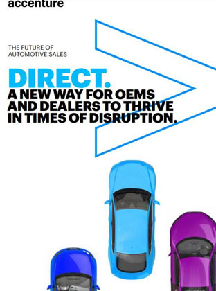 Accenture study the future of automotive sales