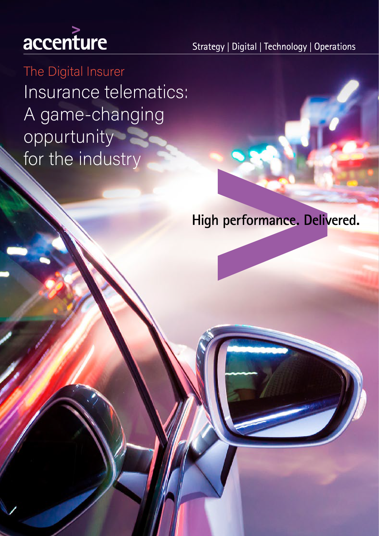 Insurance telematics: A game-changing opportunity for the industry